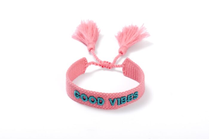 Bracciale Good Vibes Pink